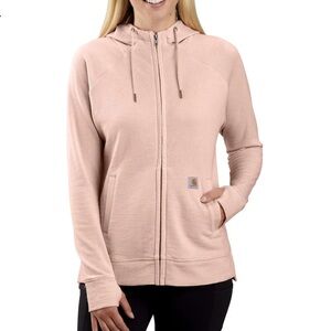 Carhartt Relaxed Fit Mid weight Sweatshirt in Light Pink Size Large 12/14